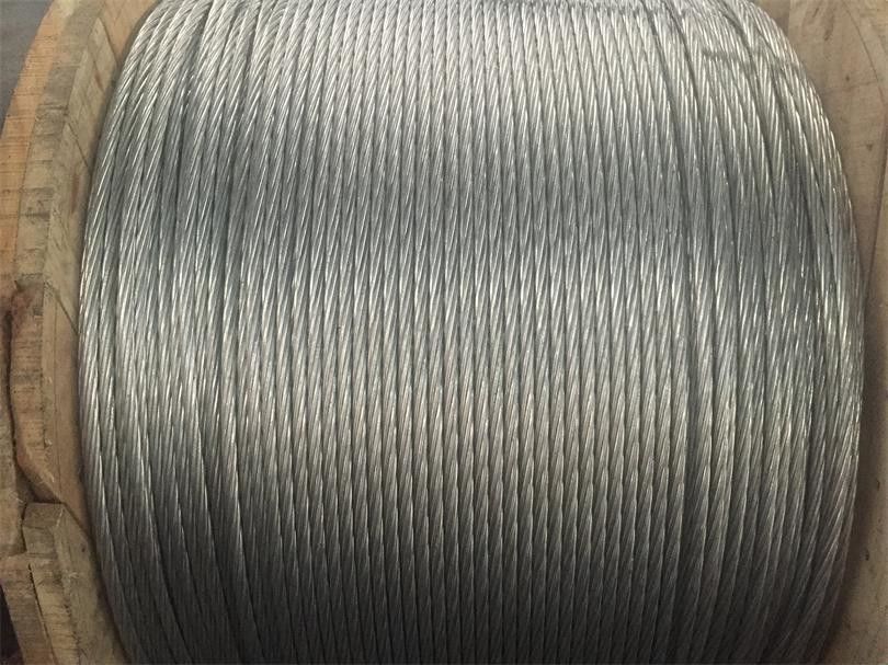 ASTM A 475 Class A Metal Galvanised Steel Rope Cable For Communication Tower